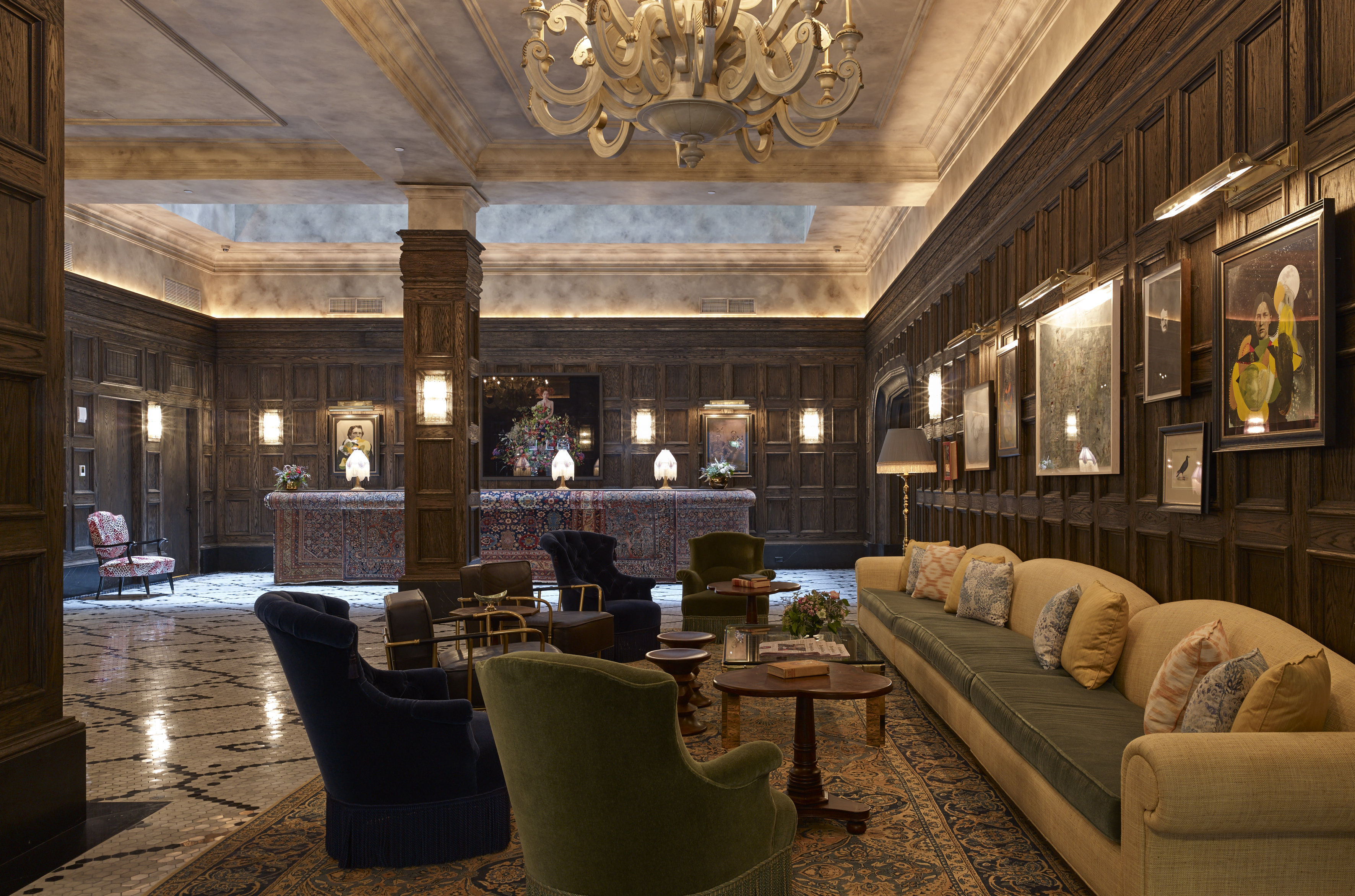 The Beekman - Lobby - Photo Bjorn Wallender