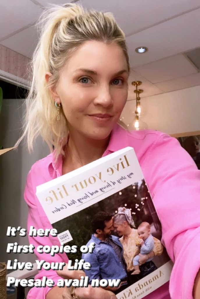 Amanda Kloots LiveYourLife memoir book finally in her fingertips