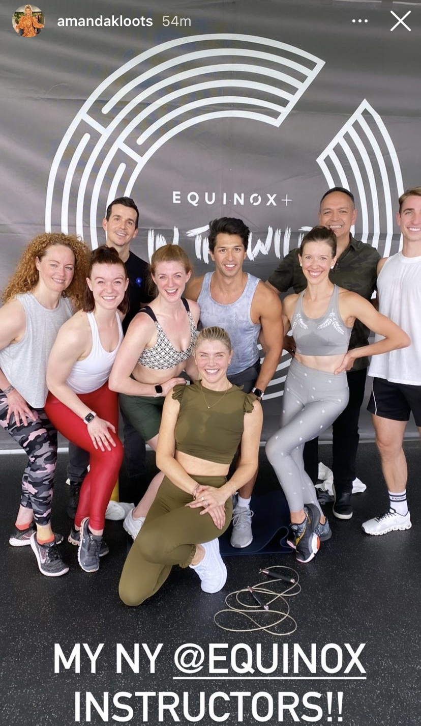 Amanda Kloots equinox EQXInTheWild in _HudsonYardsNYC for ‘AK Rope