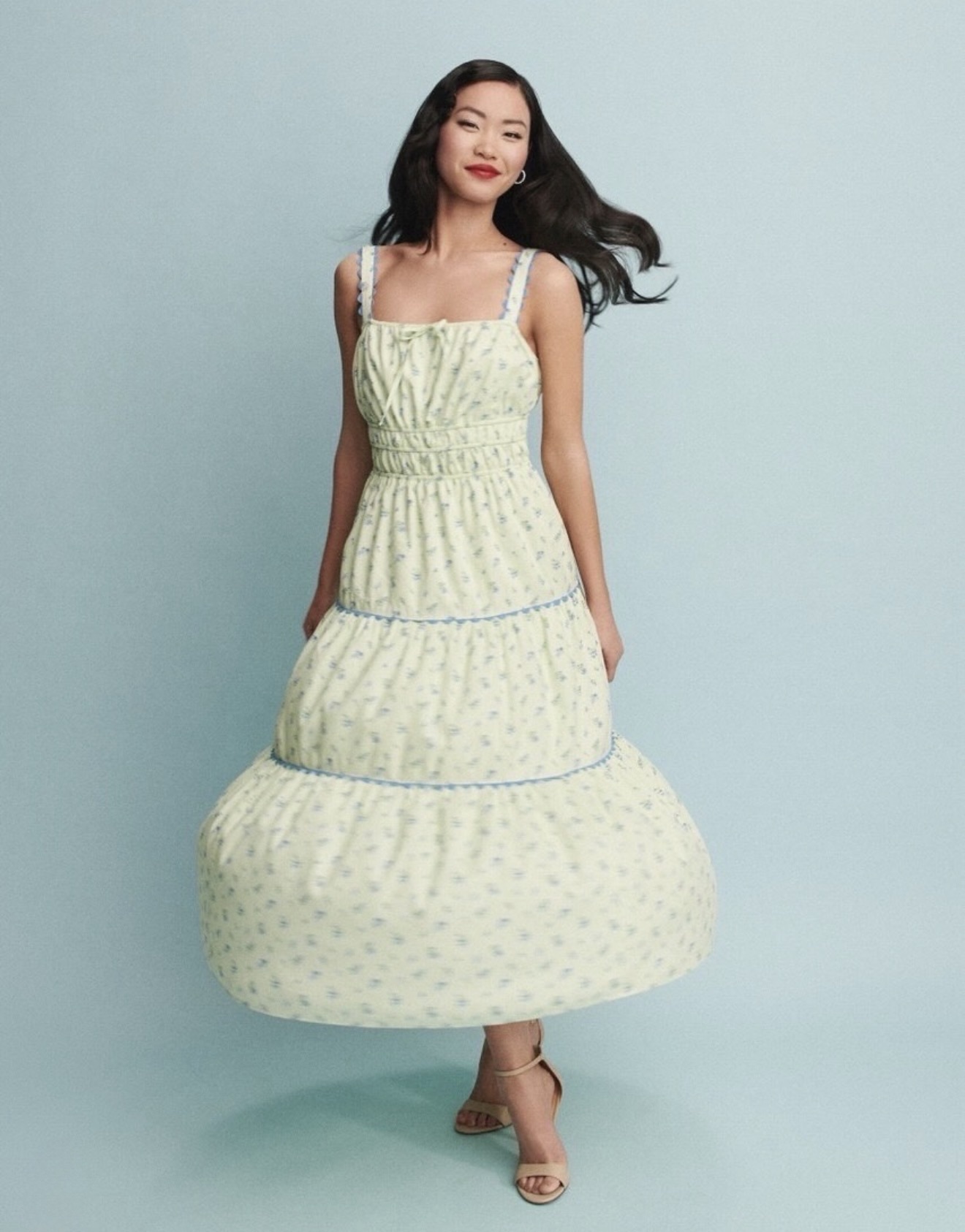 Lauren Conrad with refreshing Spring 2026 mint maxi dress at Kohl's -  DANIEL+LAUREN